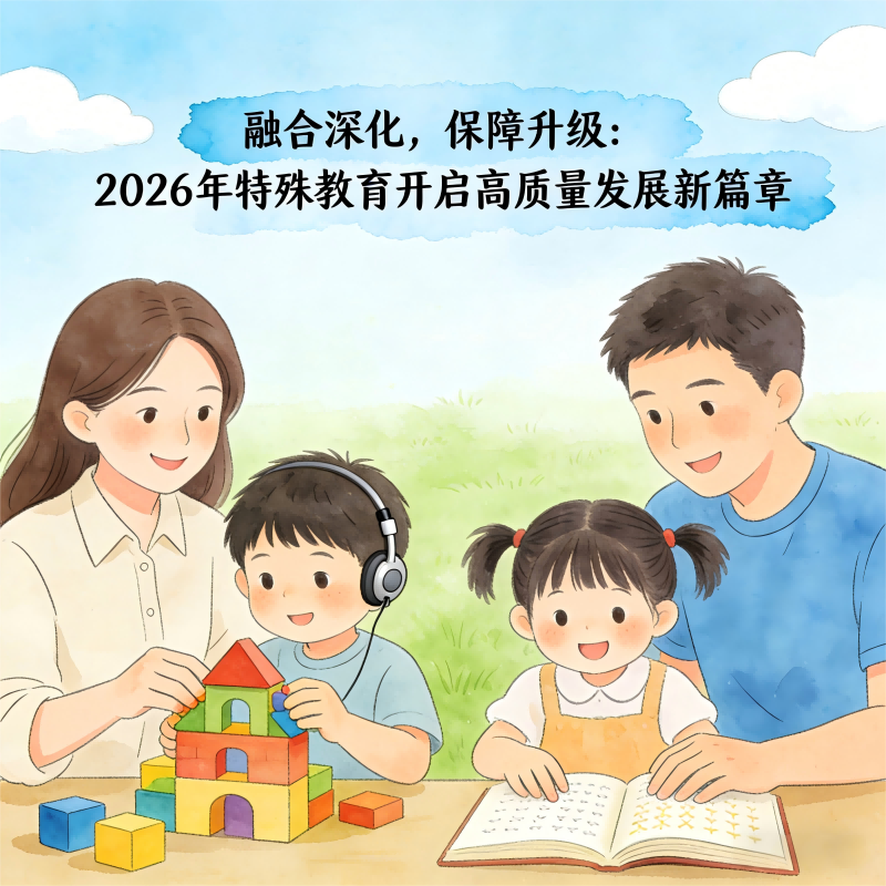 融合深化，保障升级：2026年特殊教育开启高质量发展新篇章